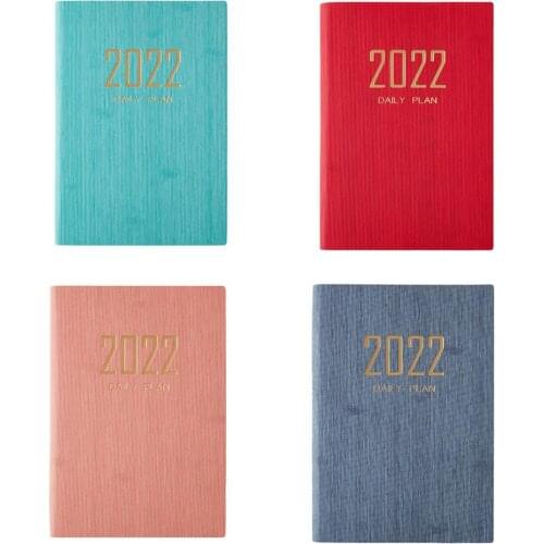 2021-2022 Daily Weekly Planner Agenda Notebook Time Manage Monthly Schedules Note Books Office School Supplies Stationery HOT