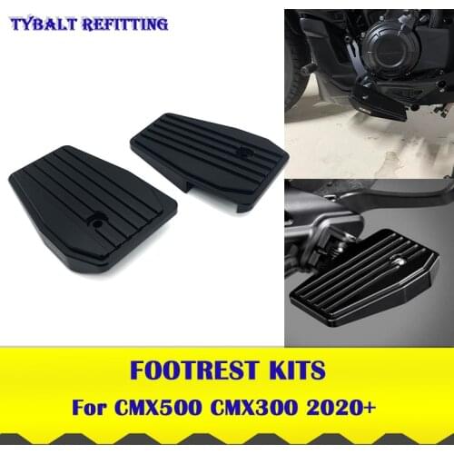 Footrest Kits For Honda REBEL CMX 500 CMX300 REBEL300 2016 2017 2018 2019 2020 Step up Widen pedal