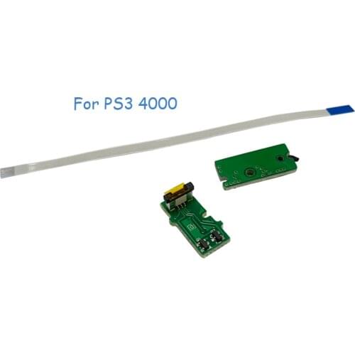 OEM RF Board Power on/off Switch Power Eject Button PCB Board with Flex Cable For PS3 4000 Slim