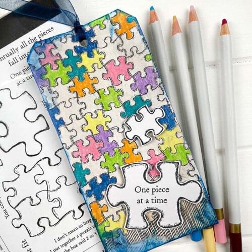 Jigsaw Puzzle Transparent Clear Stamp Diy Silicone Seals Scrapbooking / Card Making We Just Fit Photo Album Decoration Stamp