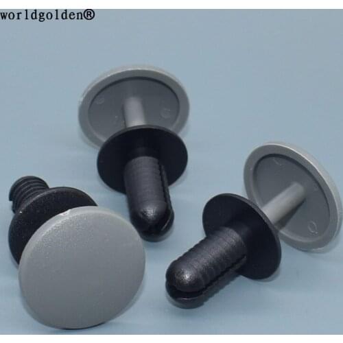 Worldgolden 100pcs plastic clip Push-Type Retainer for vw for audi