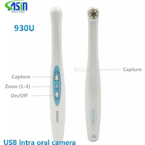 New USB Dental Intraoral Camera 2.0 Mega Pixels MD930U NEW Arrival 6 LED Light dental endoscope