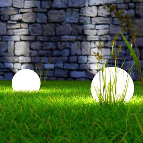LED Garden Ball Night Lights Outdoor Waterproof Lawn Lamp Remote Control Swimming Pool Floating Christmas Party Holiday Decor