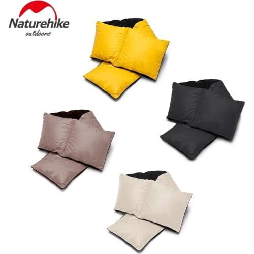 Naturehike Ultralight Portable Waterproof 400T 20D Nylon Polyester Goose Down Scarf for Outdoor camping Warm and comfortable