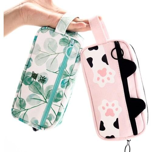 1pcs Korea Creative Stationery Sumai Home Portable Large Pencil Bag Multi-Series