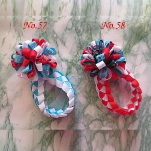 30 pcs Braid Loopy Puffs Ribbon 2.5 Free Shipping