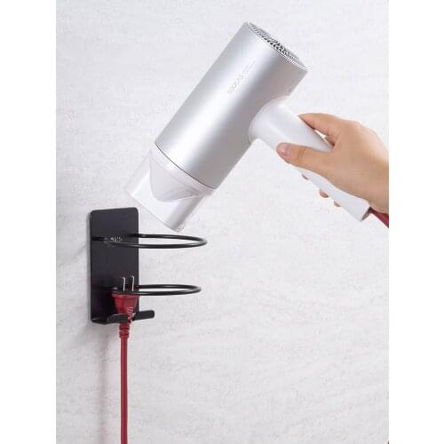 304 Stainless Steel Punch-Free Hair Dryer Rack Hair Dryer Rack Wall-Mounted Hair Dryer Holder