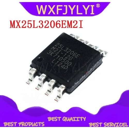 5pcs/lot MX25L3206EM2I-12G MX25L3206EM2I MX25L3206E MX25L3206 25L3206E 25L3206 SOP8