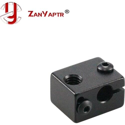 E3D V6 Heating Aluminum Block Extrusion kit Special Heating Aluminum Block Pure Black Edition 3D Printer Accessories
