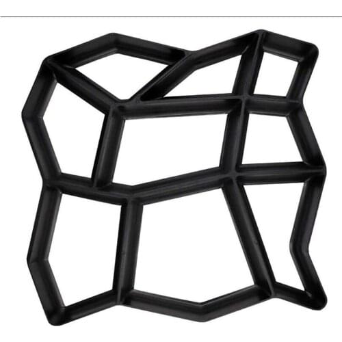 Garden Pavement Mold Garden Walk Pavement Concrete Mould DIY Manually Paving Cement Brick Stone Road Concrete Molds Path Mate