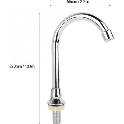 G1/2" Bathroom Laboratory Basin Sink Foot Pedal Faucet Medical Hot Cold Copper Pedal Water Tap