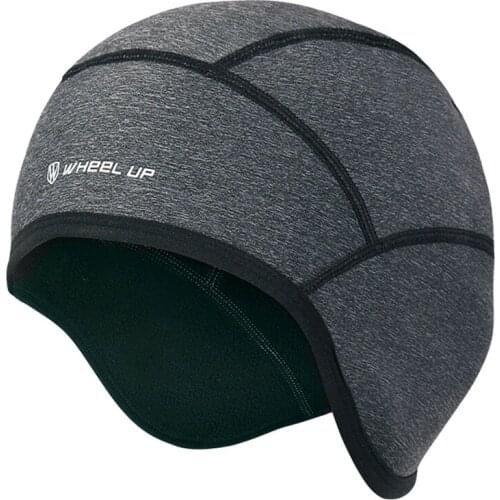 WHeeL UP Cycling Caps Winter Warm Fleece Hats Thermal Bicycle Cap Headwear Windproof Running Skiing Bike Caps