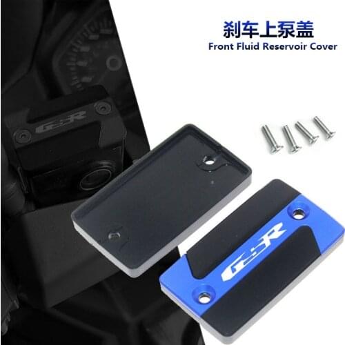 Motorcycle CNC Front brake Fluid Reservoir Cap Cover For SUZUKI GSR400 GSR750 GSR 400 750 250 250S 250F IMPULSE GSX1300R GSX250R