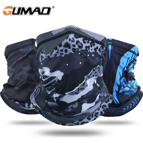 Summer Printed Bandana Neck Gaiter Sports Hiking Hunting Cycling Running Riding Face Mask Cover Breathable Cool Scarf Men Women