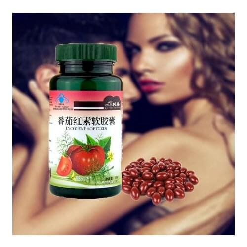 Lycopene Cure Prostatitis Capsules,Improve Sexual Function and Increase Erection Improve Sperm Vitality & Strong Muscle 60 Pill