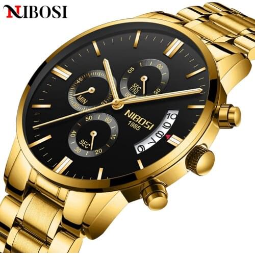 Fashion Top Luxury Brand Leather Business Mens Watch New Sport Waterproof Automatic Date Male Clock 2021 Army Relogio Masculino