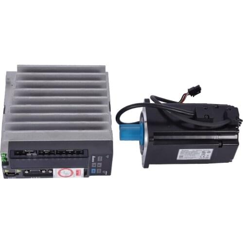 New Arrival 750 W AC Servo Motor Drive Kit 0.75KW Servo Driver ASD-B2-0721-B + Motor ECMA-C20807RS 80mm 3000 rpm 2.4NM 220v Hot