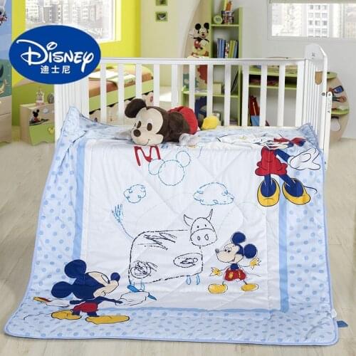 Disney mickey mouse blanket quilt comforter for kids girls bedroom minnie throw sheet 120*150 bedding boys bed home decoration