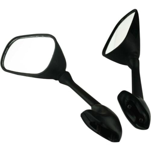A Pair Motorcycle Mirrors Black Rear View Side Mirrors for YAMAHA YZF-R1 2007-2008 R1 YZF-R6 2006 2007 R6