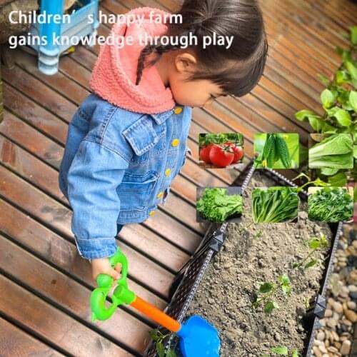 Plastic Vertical Raised Bed Garden Planter Box Herbs Vegetables Flowers Plants Grow Elevated Planting Container Drop Shipping