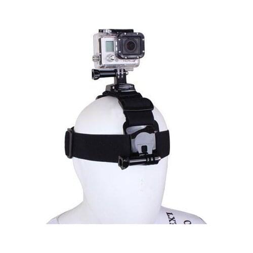 New 360 degree Rotation Adjustable Head Strap Belt Double Mount For GoPro SJ4000 Xiaoyi