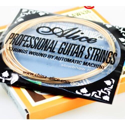 Professional Guitar Strings Sets steel core Acoustic Guitar accessories Folk wooden guitar string anti-rust coated copper alloy