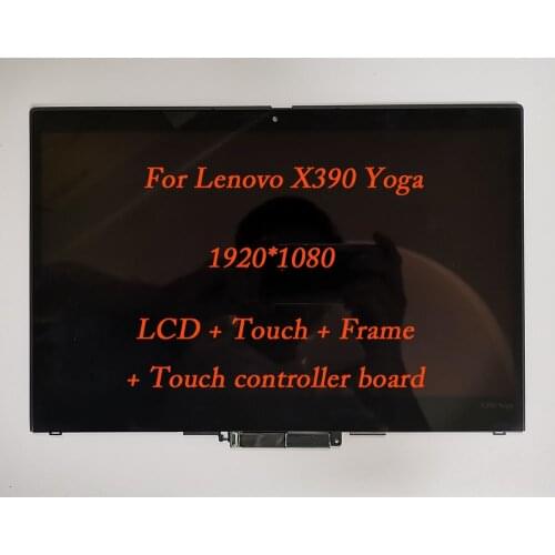 For Lenovo Thinkpad X390 Yoga N133HCE-EP2 P/N SD10R54651 ST50S94009 LCD Display Touchscreen Assembly 1920 1080 matrix