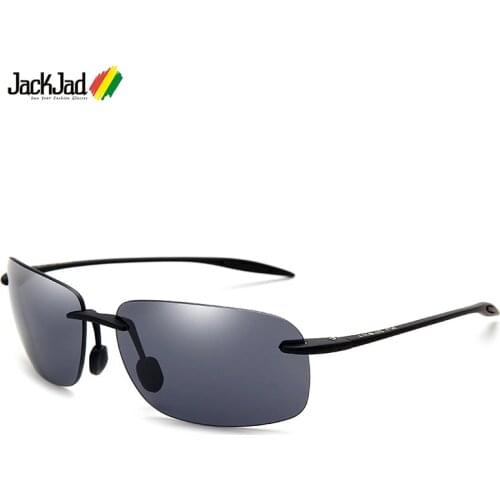 JackJad TR90 Ultralight Rimless Frame MJ SPORT Breakwall Style Sunglasses Men Women Vintage Classic Brand Design Sun Glasses