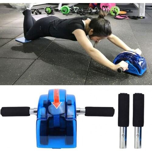 Abdominal Exercise Roller Four Wheel Training Equipment For Gym Home Muscle Exerciser Fitness