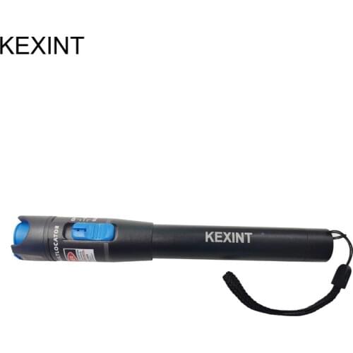 Visual Fault Locator 10mW Fiber Optic Cable Tester Red Laser Light Pen Type Support SC FC ST Adapter