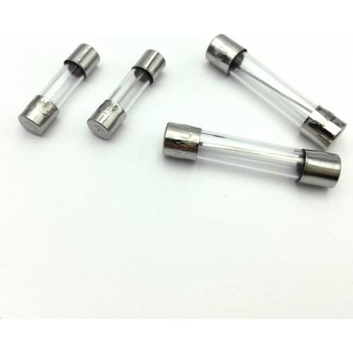 10PCS 5*20 6*30 Fast-blow Glass Fuses 5x20 6x30mm 250V 0.1A 0.2A 0.5A 1A 2A 3A 4A 5A 6A 8A 10A 15A 20A 25A AMP Tube Fuses