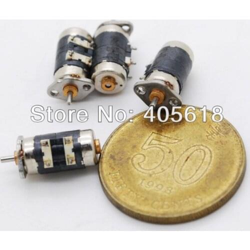 20PCS 4 Wire 2 Phase Miniature stepper motor D6mm x H11mm