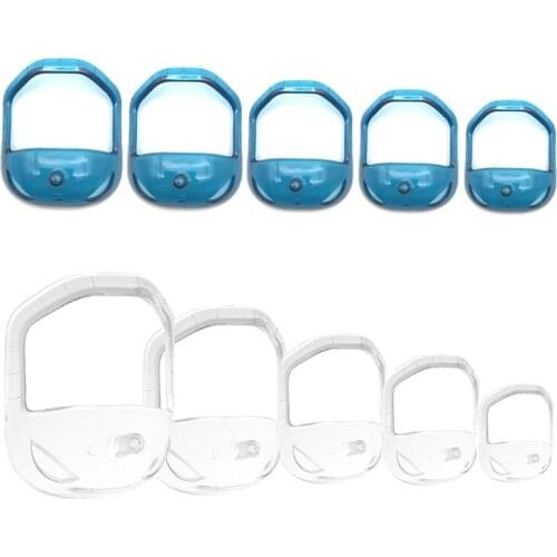 5Pcs/Set Hairbrush Symmetric Cut Salon Mustache Beard Styling Template Shaving Shave Style Care Tool RXJC