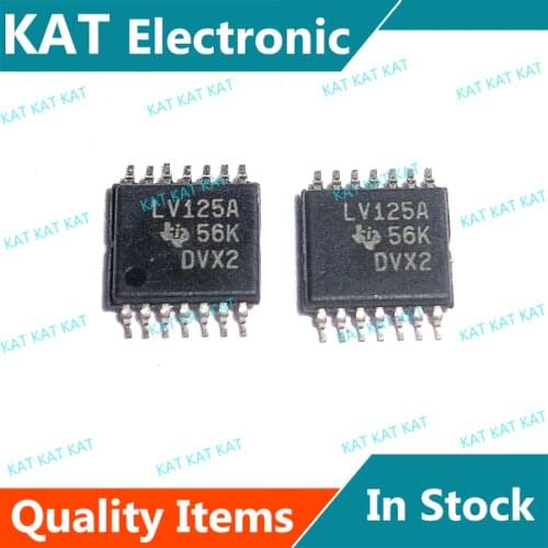 5PCS/Lot SN74LV125AN SN74LV125ARGYR LV125A 74LV125A SN74LV125AD SN74LV125ADR SN74LV125ANSR QUADRUPLE BUS BUFFER GATES