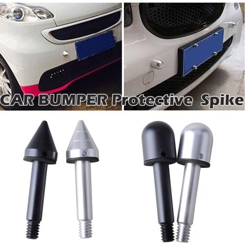 Car Bumper Spike Bolt Guard Anti-Collision Protector Fit for Benz SMART W451 2008-2014 ,Car Decorative Accessories