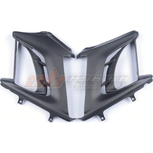 Radiator Cover Side Fairing For Ducati Diavel 2011-15 Full Carbon Fiber 100