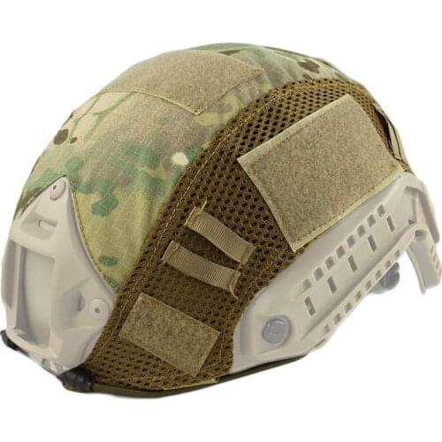 FAST Bulletproof Helmet Cover Tactical Helmet Camouflage Cover Waterproof Quick-Drying Scratch-Resistant Military Headgear