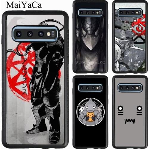 Fullmetal Alchemist Alphonse Elric Case For Samsung Galaxy A21S A20e A31 A51 A71 A40 A50 A70 M31 Note 20 Ultra S20 S9 S10 Plus