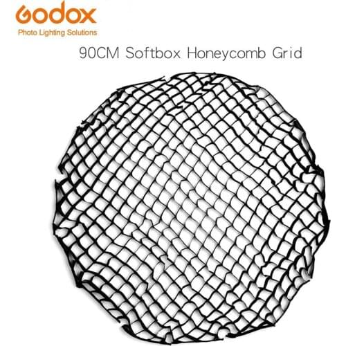Godox P90L P90H 90cm 16 Rods Deep Parabolic Portable Softbox Honeycomb Grid