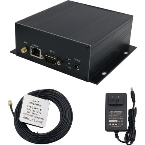 GPSDO GPS Disciplined Oscillator GPS Disciplined Clock NTP Time Server without IRIG-B AC Code