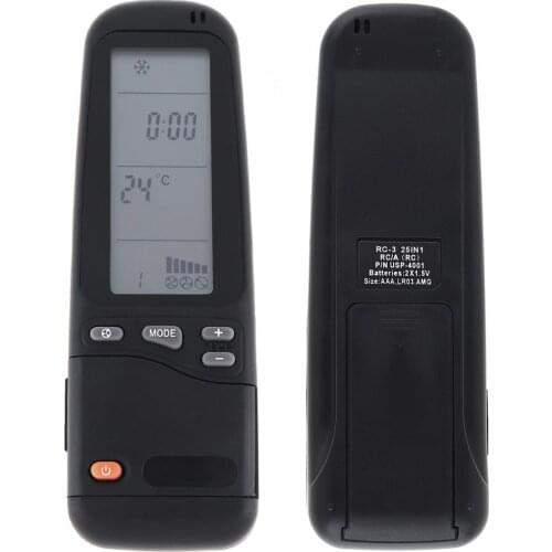 IR 433MHZ Air Condition Remote Contro with Long Control Distance Suitable for Electra/Airwel l/Elco RC-41-1 RC-7 19in1 RC-4I-1
