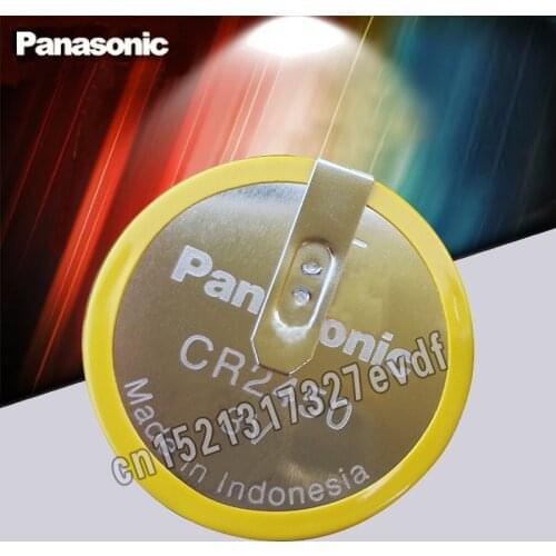 50PCS/LOT Original Panasonic CR2450 with pins 3V coin cell 2450 lithium battery