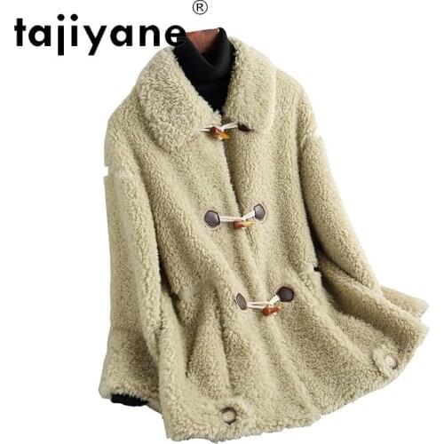 Coats Jackets and Women Real Fur Coat Woman 100% Wool Jacket Womnes Clothing High Quality Clothes Abrigo Mujer TN1233