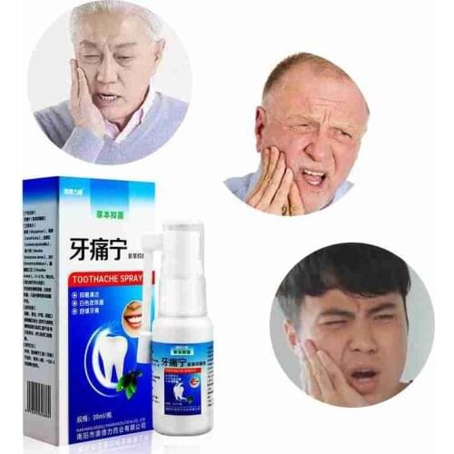 20ml Oral Care Tooth Prevent Toothache Pain Relief Sprays With Cotton Swabs Easy To Carry Around Teeth Care Plaster