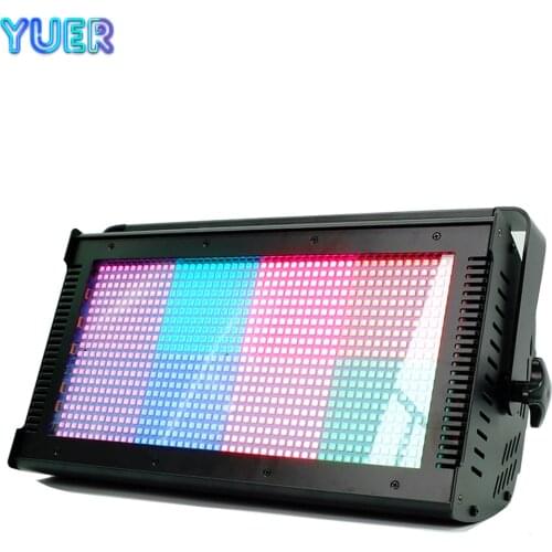 1000W Cree LED Strobe Light For Dj Disco Party Flash Light DMX512 Stage Effect Light RGB Color Mixing Sound Control Music Lamp