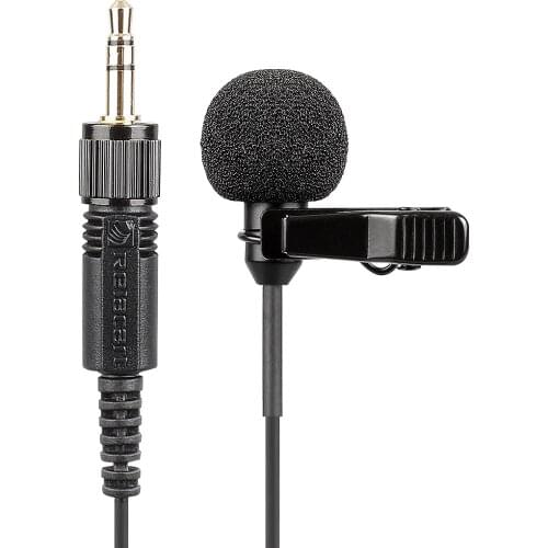 Relacart LM-P01 Microphone Lavalier Label Omni-directional Condensador Microfone Mic for iPhone Android DSLR Camera SONY Canon
