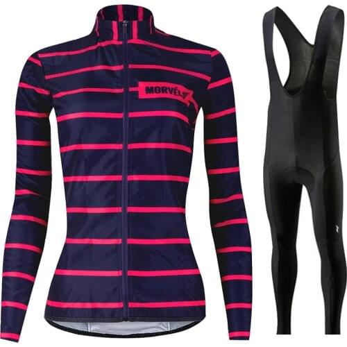 2020morvelo womens cycling clothing mountain bike bicycle clothing riding long-sleeved suit shirt road bike cycling clothing