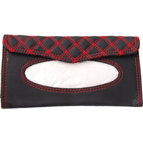 1 Pcs Car Tissue Box Towel Sets Car Sun Visor Tissue Box Holder Auto Interior Storage Decoration for Car Accessories