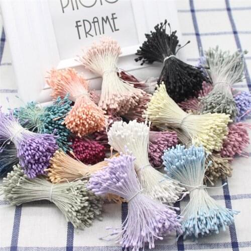 2021 Multicolor Artificial Flower Stamens For Crafting Home Wedding Decoration Cake Decoration and Handmade DIY Pistil Stamen