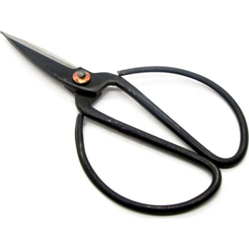240pcs Lot DHL Free Shipping Wangwuquan full carbon steel forged scissors 148mm overall length household bonsai scissors
